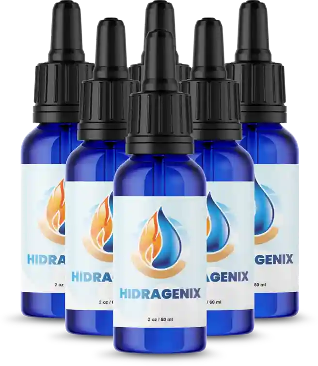 Hidragenix 6-Bottle Best Value Supply – Natural Weight Management Dropper Formula
